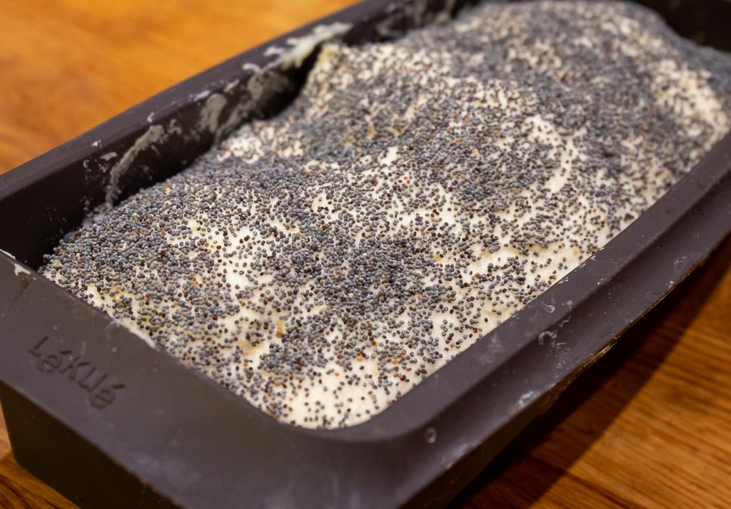 Formfranskan håller på att jäsa i formen.