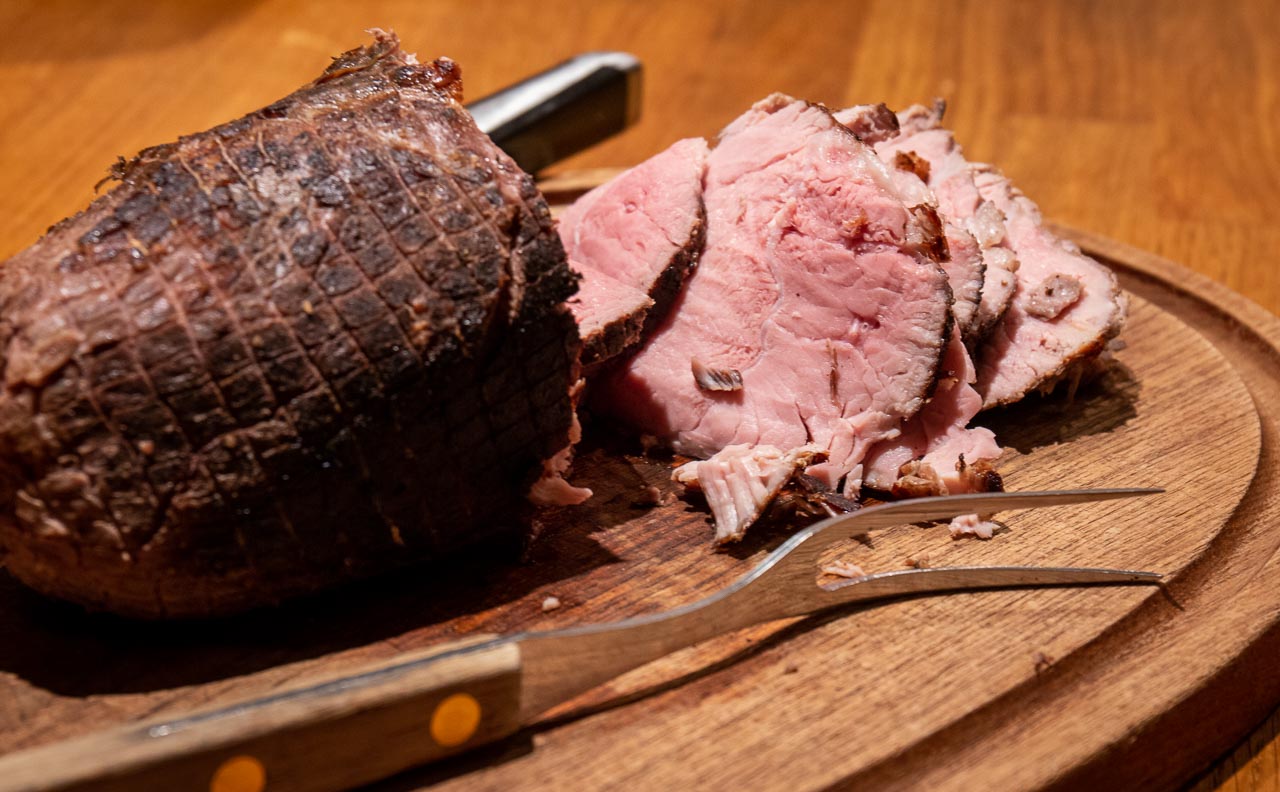 kalvstek tillagad med sous vide