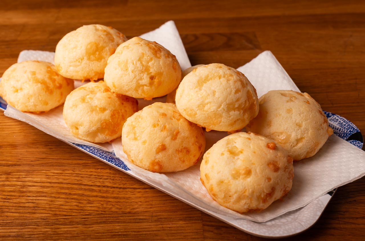 Pão de Queijo - Brasilianska ostbröd