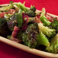 Stekt broccoli