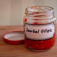 Sambal Ollek, vår variant av Sambal Oelek