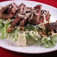 Entrecote på Caesar salladsbädd
