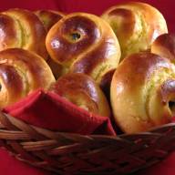 Glutenfria lussekatter